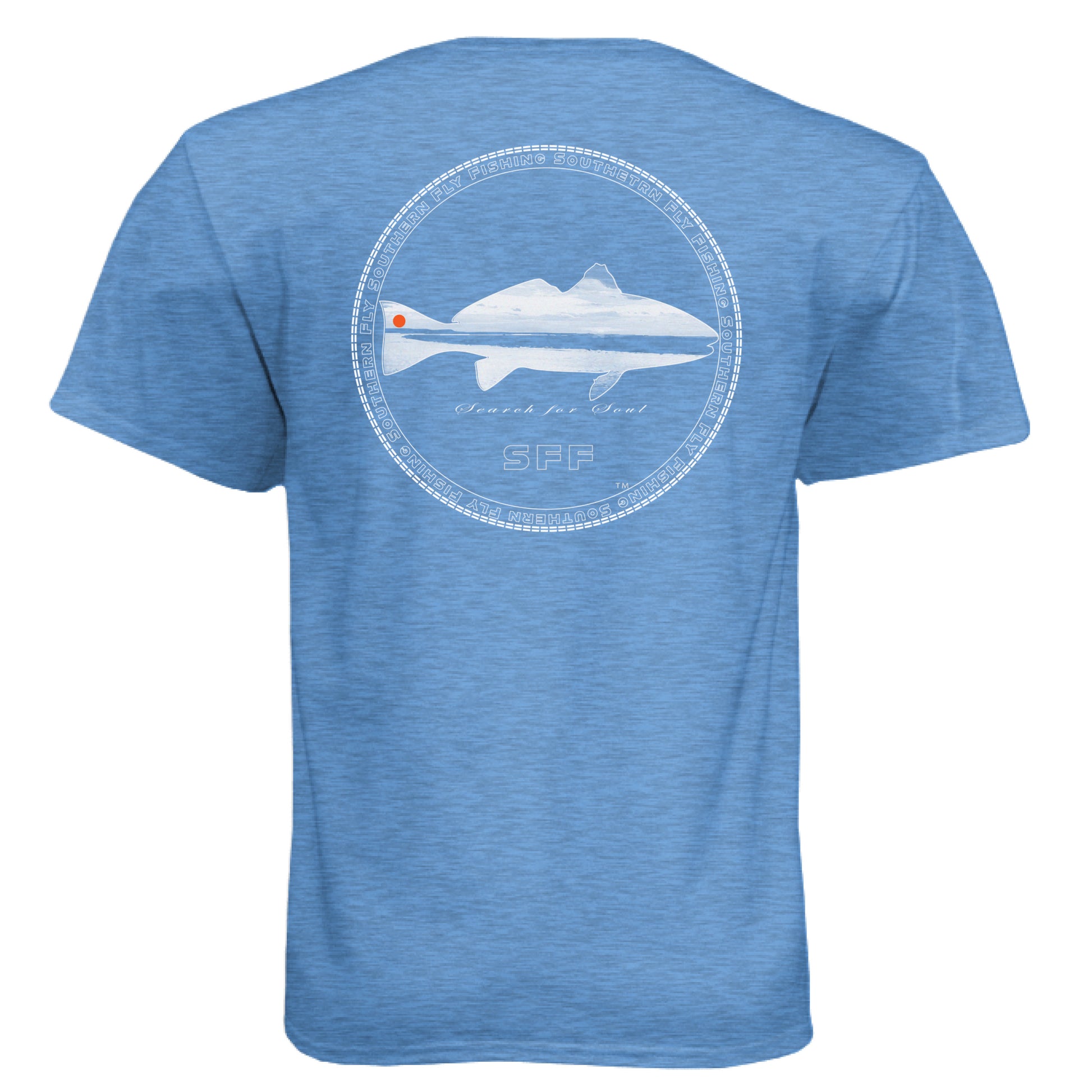 Heather Columbia Blue - BACK